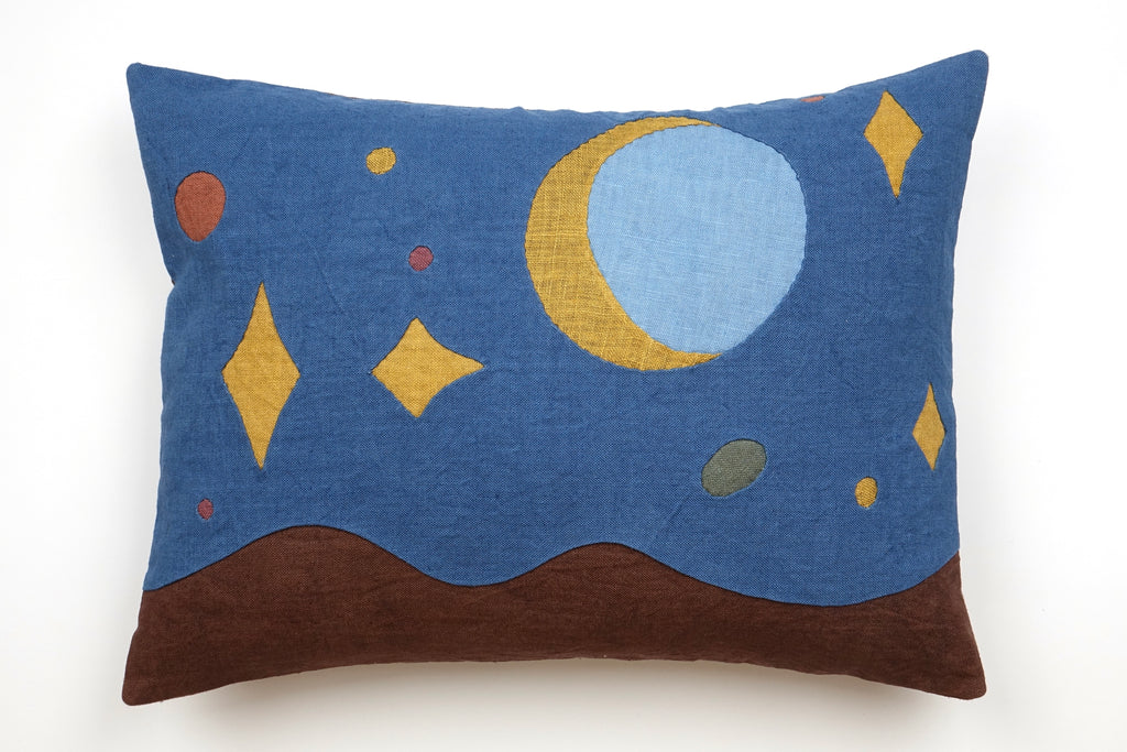 Nightscape Pieced Pillow