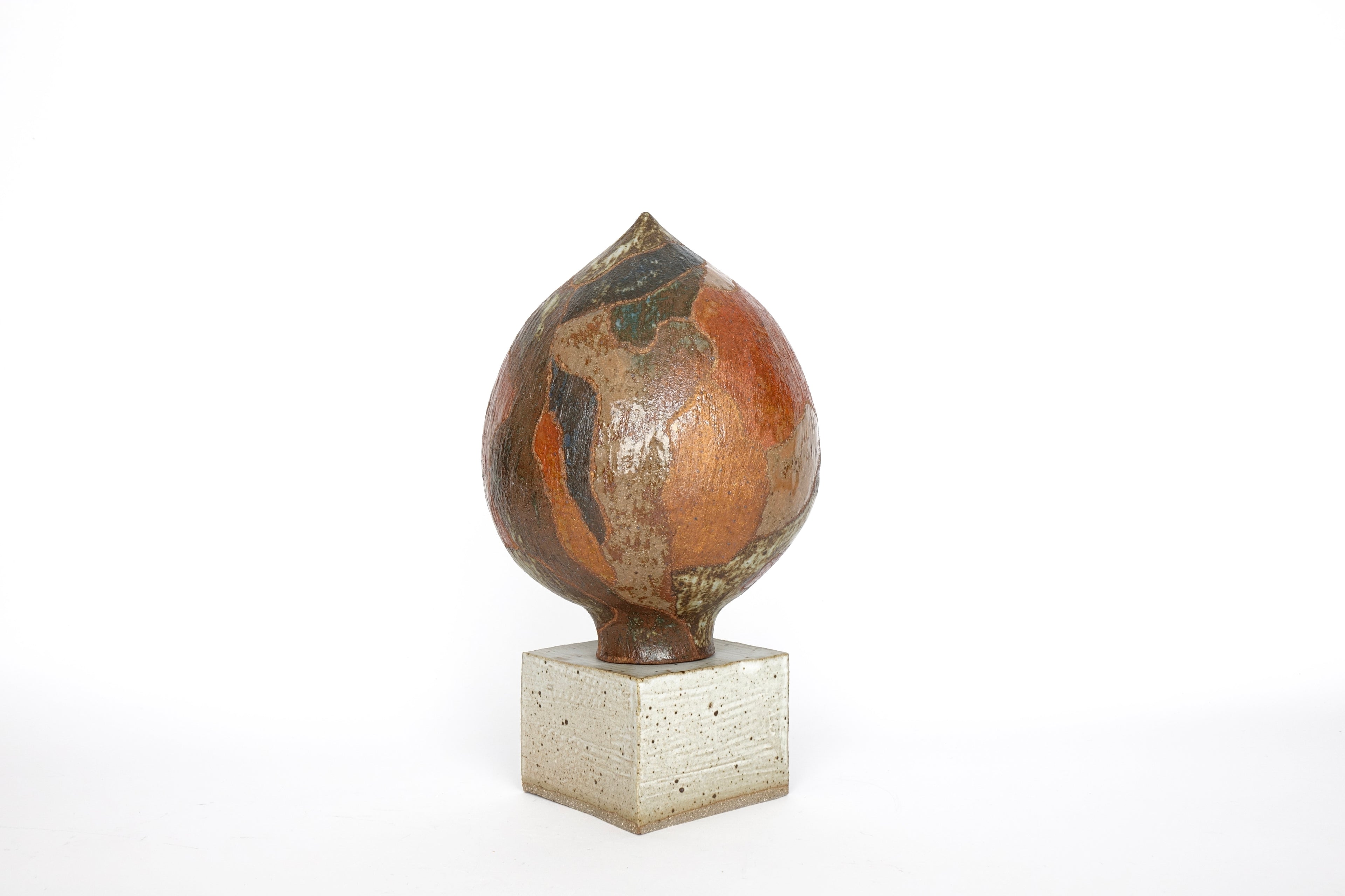 Seed Sculpture on Pedestal